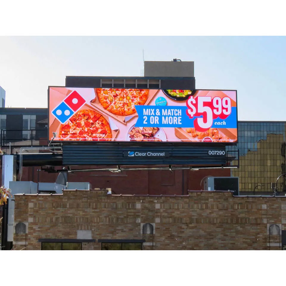 P6 Full Color Large Waterproof Digital Billboard Outdoor Advertising LED Display Screen