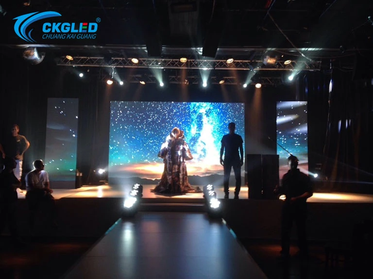 P3.91 Indoor Rental Stage Church Advertising LED Display Screen