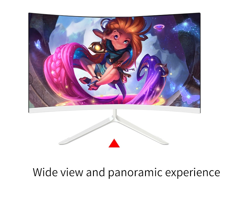 Kuai OEM ODM 75Hz 144Hz 165Hz 240Hz Monitors Frameless LCD Moniteur PC Computer LED Curved Flat Screen 27 Inch Gaming Monitor