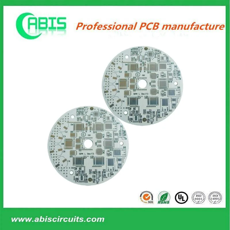 LED Lights Pcbs Custom Mc PCB Board in Aluminum with White Solder