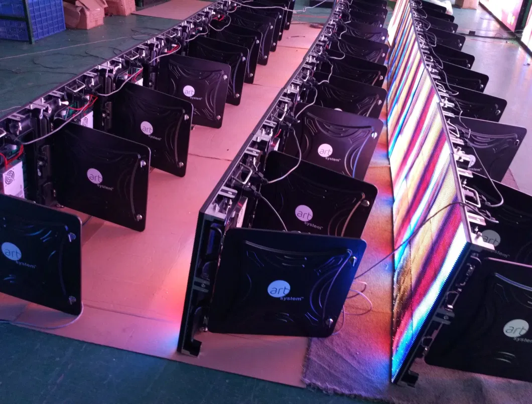 Large RGB P5 LED Display Indoor LED Mesh Screen Digital Screen for Advertising