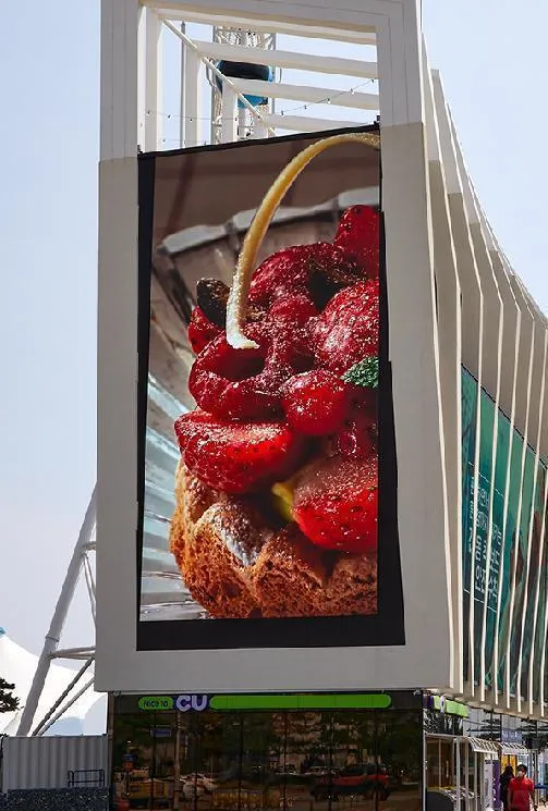 Outdoor Creative Ultra Thin P10 Flexible Smart LED Video Wall Sign Panel Screen Display for Advertising