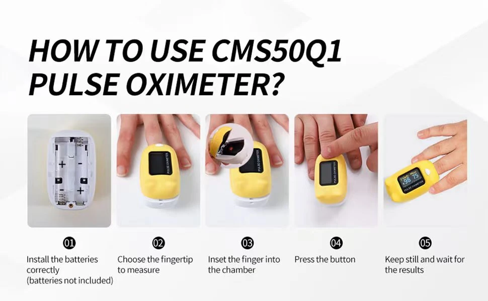 Contec Cms50q1 Manufacturer Finger Oximeter Oximeter Monitors with FDA