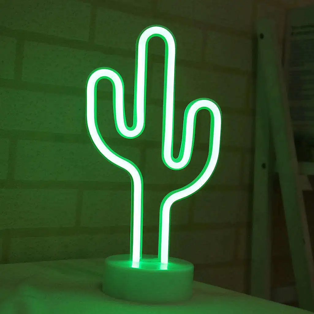 Personalized Battery Powered PVC Luces LED De Rebow Neon Signs PARA Habitacion