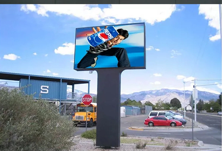 Waterproof Advertising Display P4 Fixed LED Screen Outdoor Advertising Board