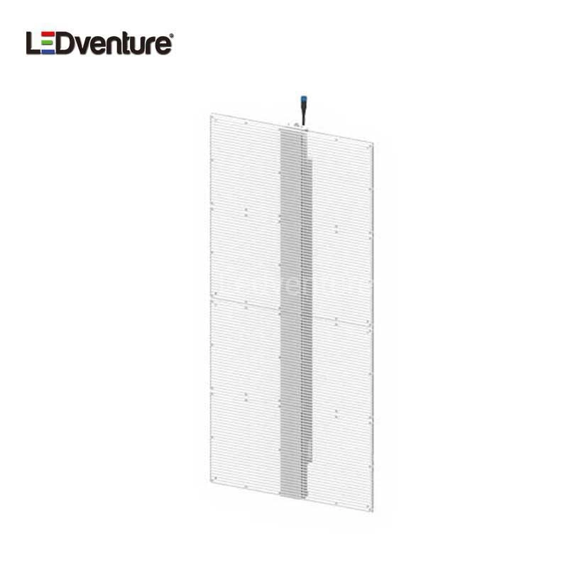 Indoor P3.9X7.8 White Cabinet Full Color Transparent Aluminum LED Panel