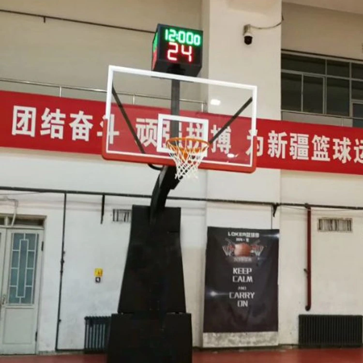 24 Second Digital Scoreboard Basketball Waterproof Electronic LED Shot Clock Four-Sides