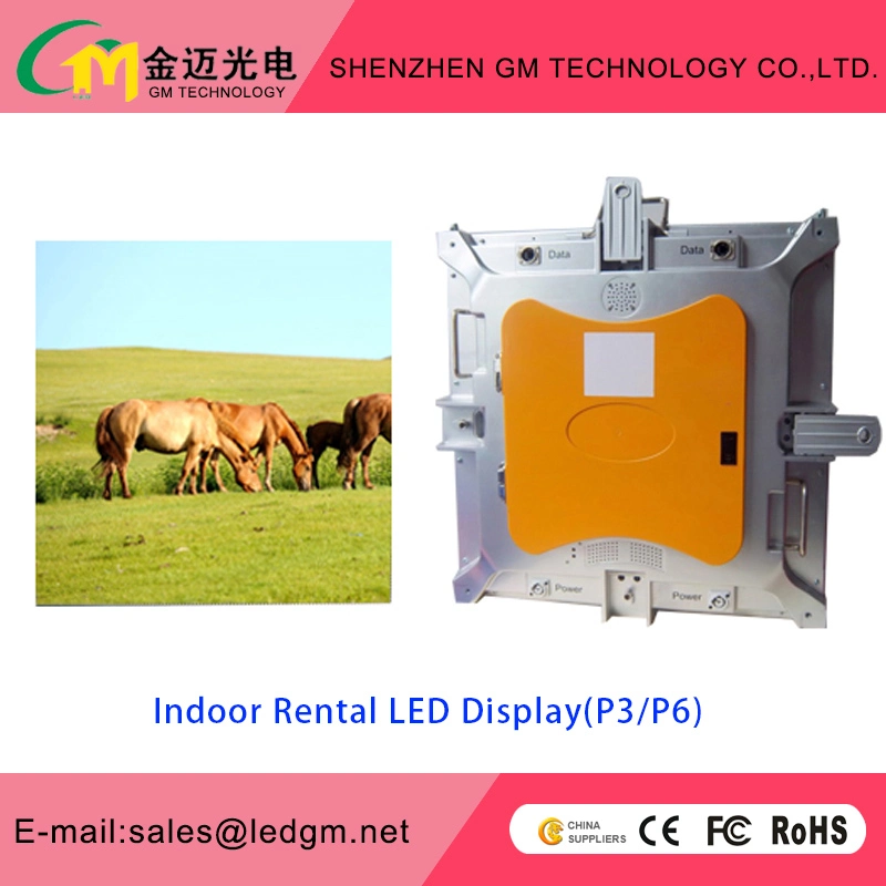 P3 Indoor Aluminum LED Cabinet Rental Flexible LED Display