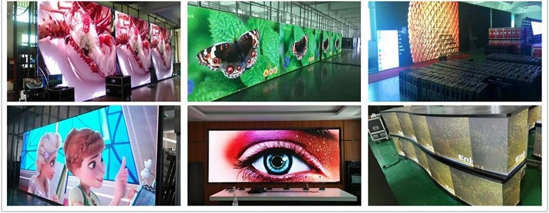 Outdoor Rental P6 LED Panels with Hongsheng LEDs Advertising Full Color 3840Hz Rental LED Display Billboard Screen with Diecoasting Cabinet (576mm*576mm)