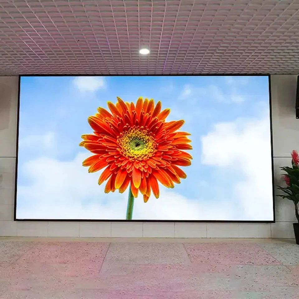 Indoor P2 Small Pitch HD High Contrast 16: 9 LED Display Screen