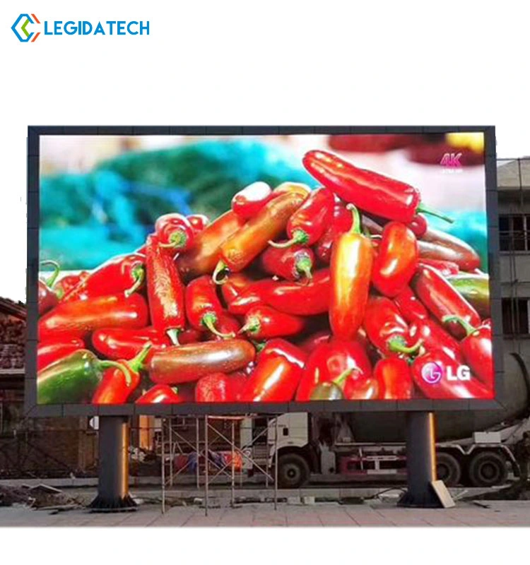 High Brightness Outdoor Electronic Video Wall P10 DIP Giant LED Display Panel