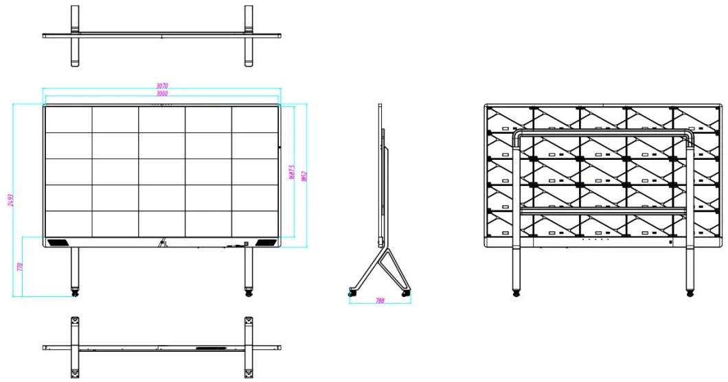 Interactive Series Smart Touch Panel Software Whiteboard All-in-One LED Screen Touch Panel