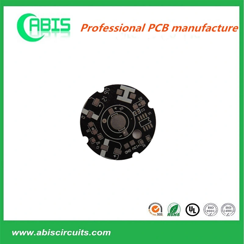 LED Lights Pcbs Custom Mc PCB Board in Aluminum with White Solder