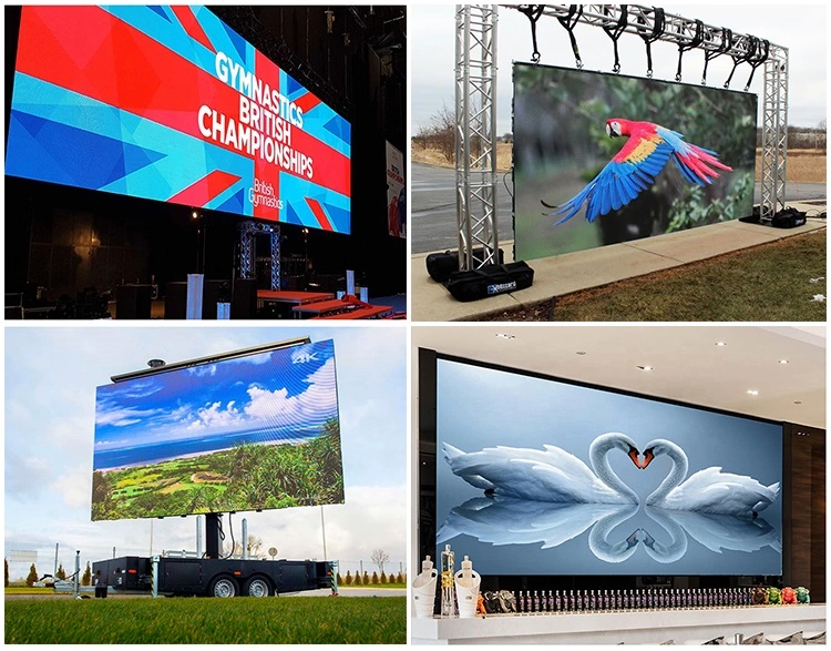 16 Bits 400W/M^2 Fws Cardboard, Wooden Carton, Flight Case Outdoor Advertising Screens LED Screen