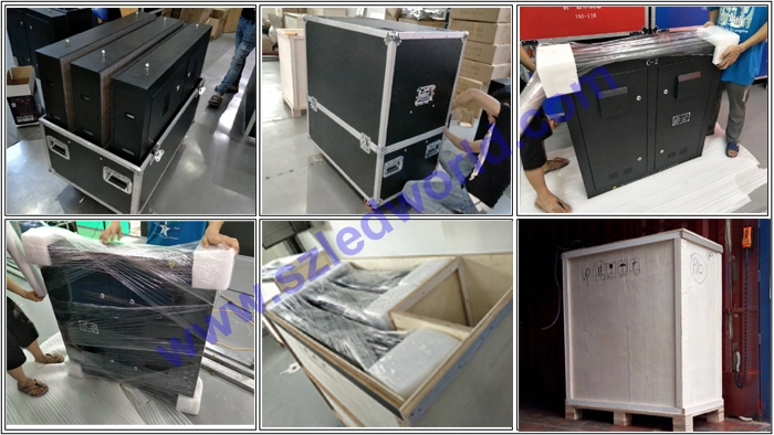 Indoor LED Display 500X1000mm Die-Casting Alumium Screen Panel Board (P3.91 P4.81 P5.95 P6.25)