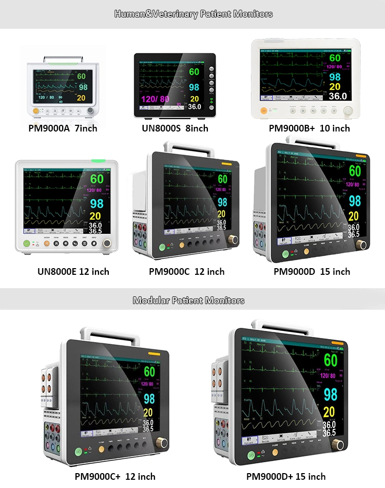 7 Inch Vet Patient Monitor