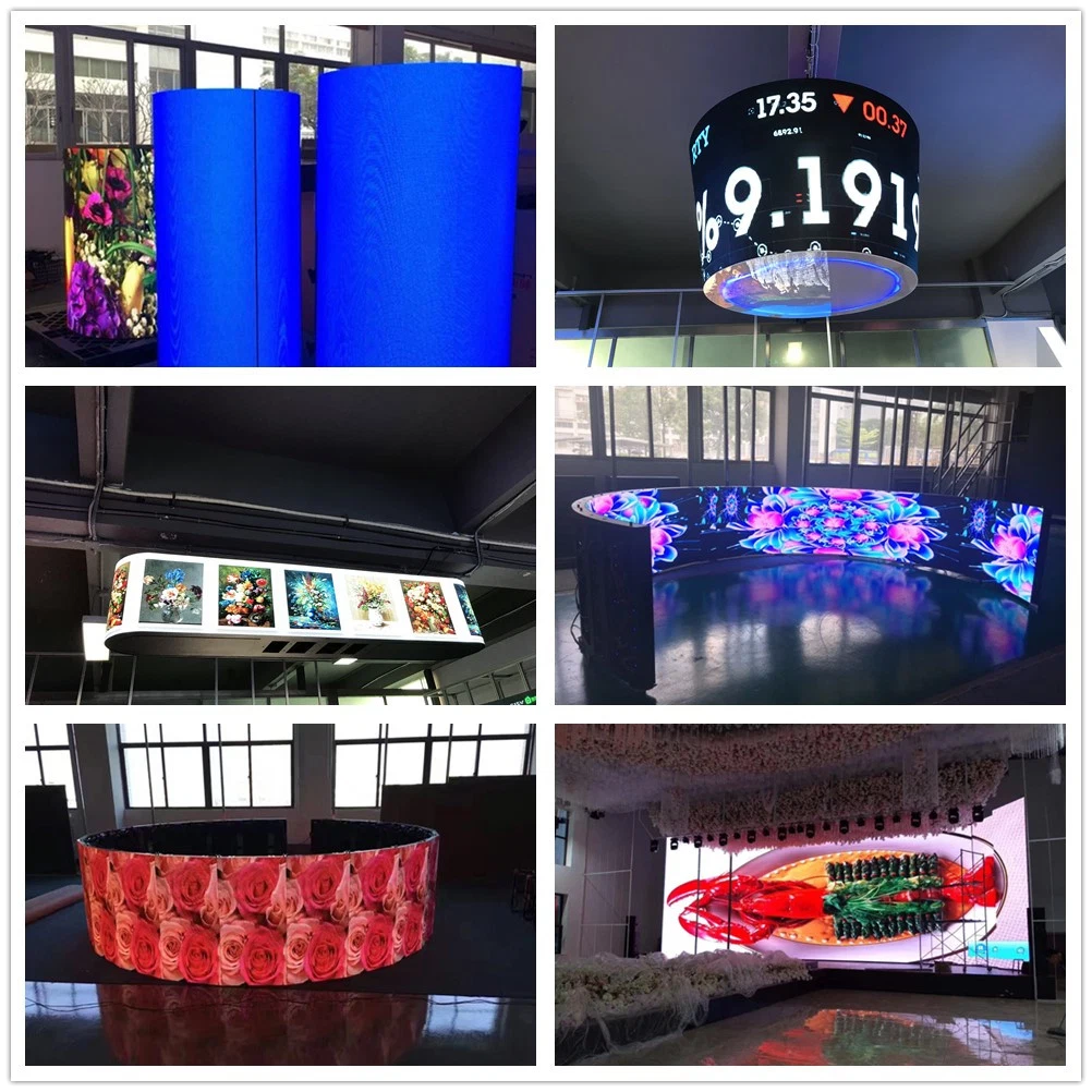 P2mm Flexible LED Module Rubber LED Screens Soft LED Display