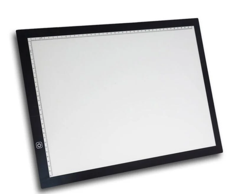 A4 LED Light Pad Measuring Numbers&Black Board