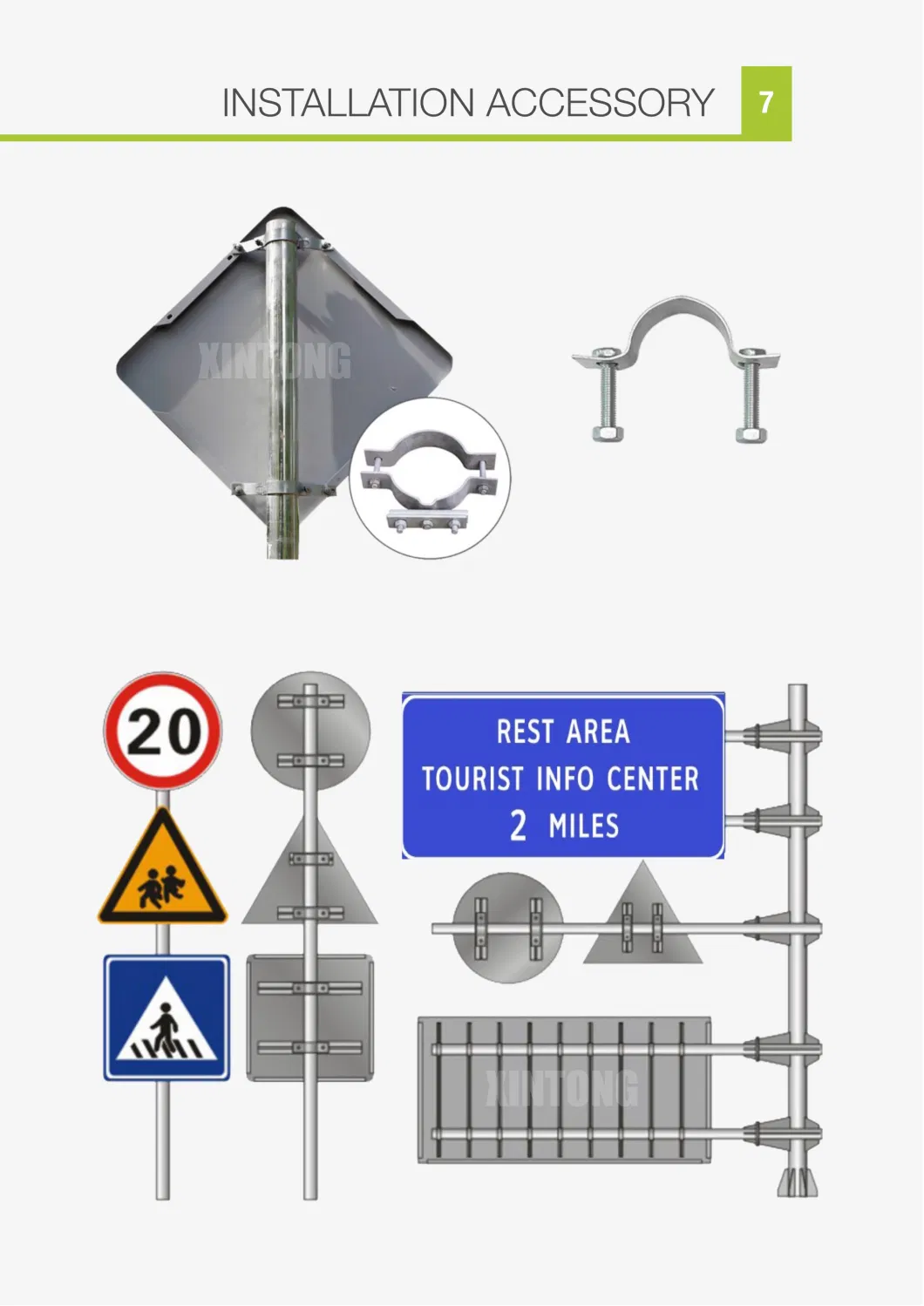 Customized Top Sale Aluminium LED Solar Powered Traffic Sign