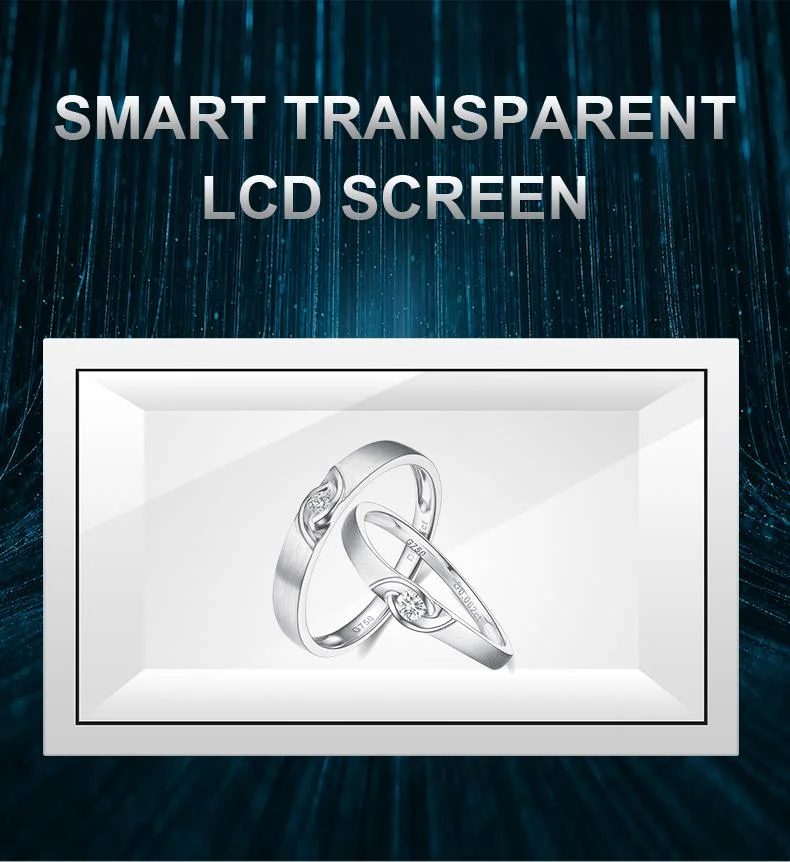 55 Inch Full HD Holographic Box Transparent Touch Display