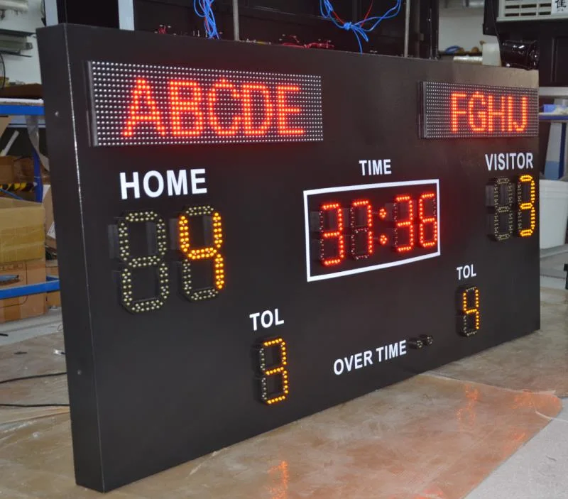 Outdoor Waterproof Digital Scoreboard American Football LED Scoreboard