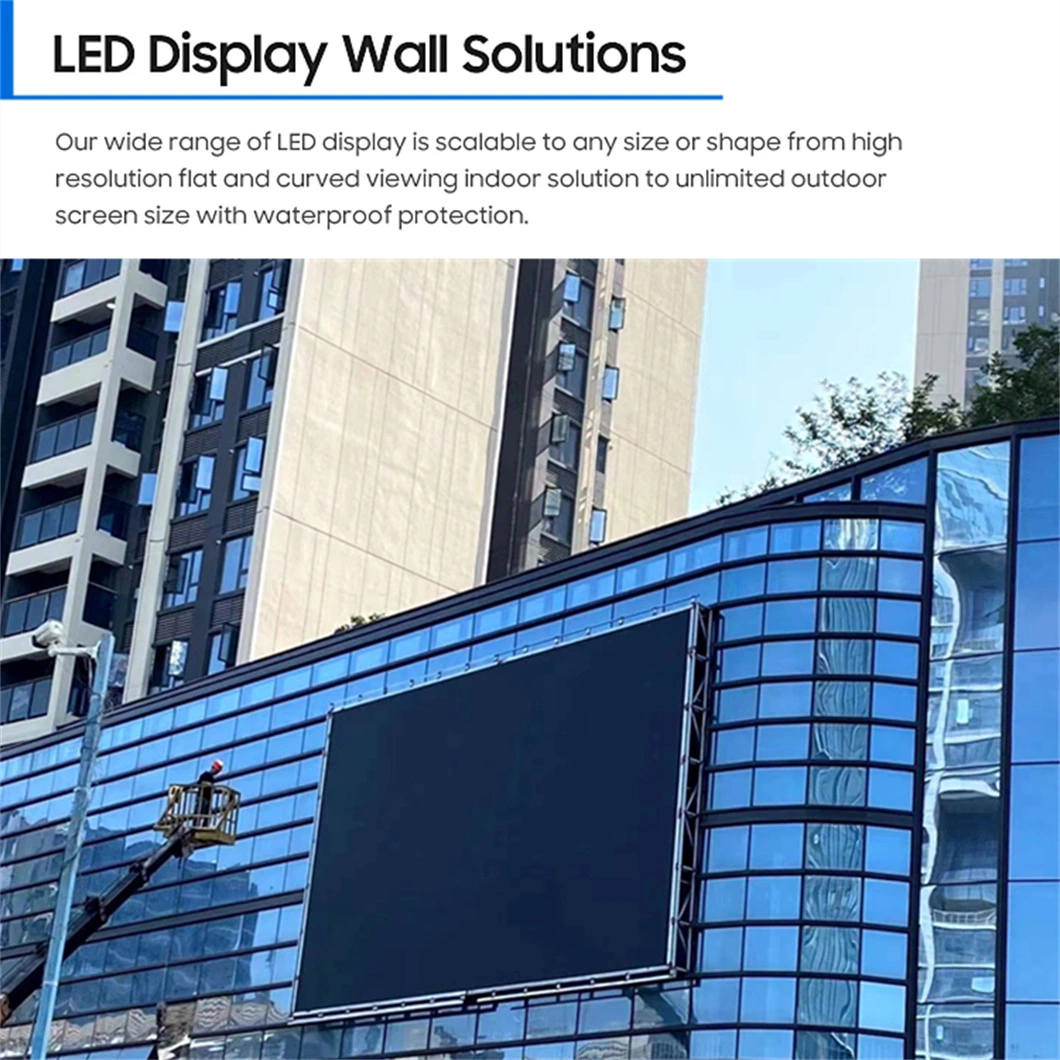 55 Inch Wall Mount Video Wall Panel 4K Multiple Splicing Large Screen Ultra Narrow Bezel 3.5mm LED Display Screen 3X3 3X4