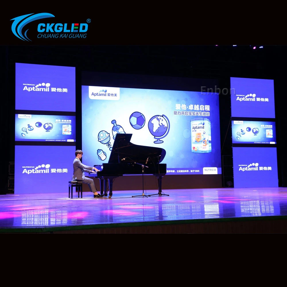 P3.91 Indoor Rental Stage Church Advertising LED Display Screen