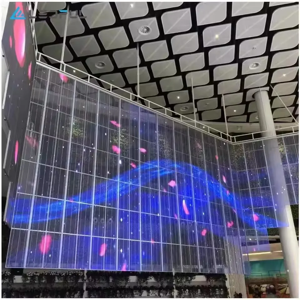 Outdoor Waterproof Pantalla LED Transparente Advertising LED Video Wall Panel