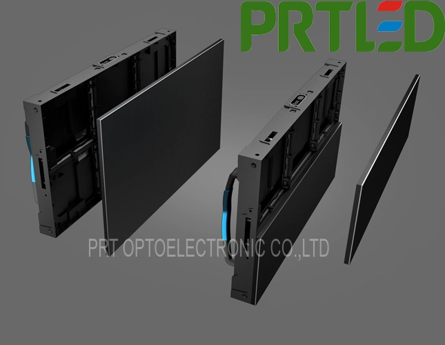 Front Maintenance LED TV Video Screen Panel with 16: 9 Cabinet 600 mm X 337.5 mm