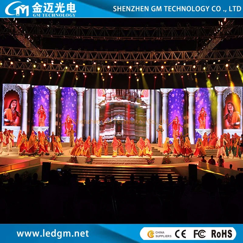 Indoor High Quality P2.97 P3.91 P4.81 Flexible Cuved LED Display Screen for Stage