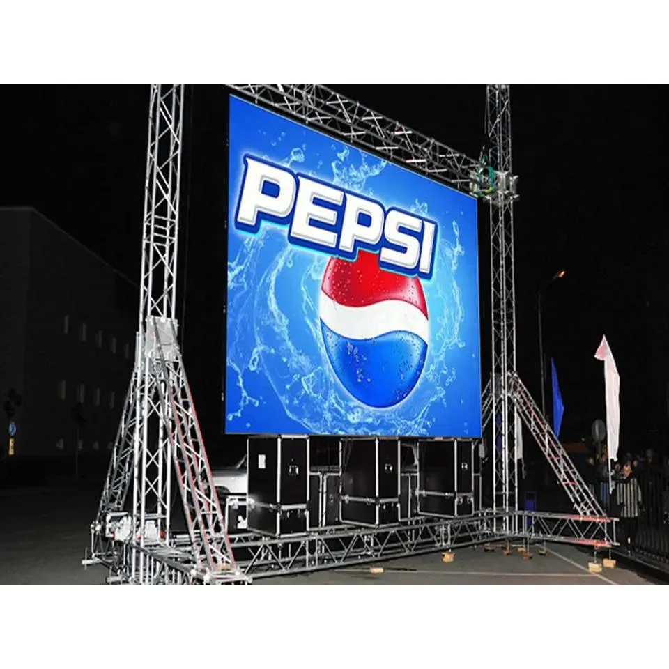 Outdoor Indoor LED Display Panels Screen 500*500mm/500*1000mm P2.97 P3.91 P4.81 Advertising LED Wall LED Rental Display