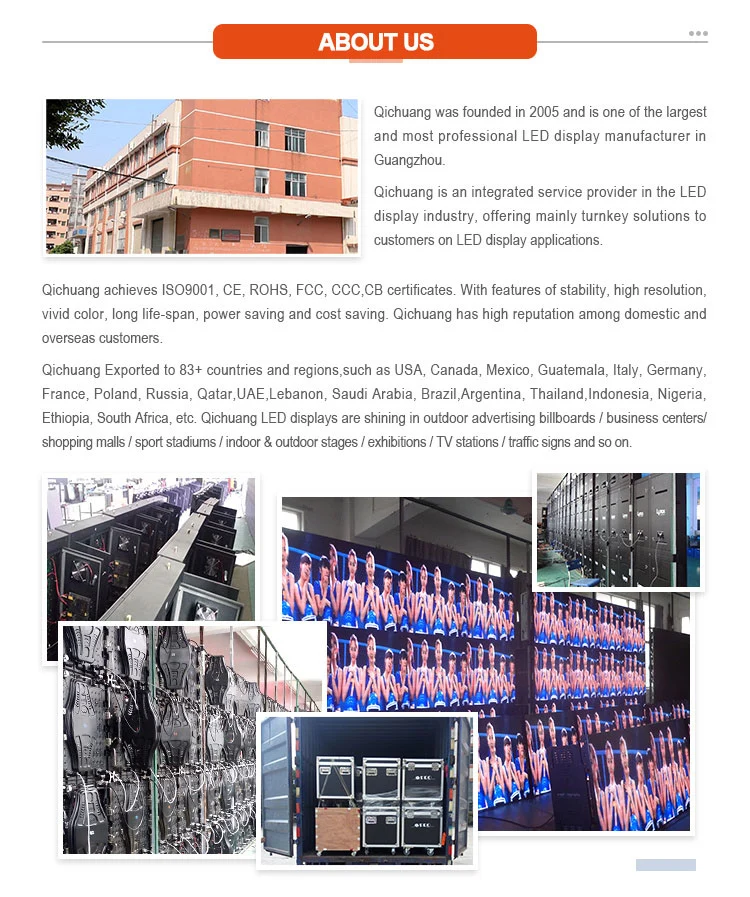 Outdoor Advertising P6 Full Color LED Billboard Display