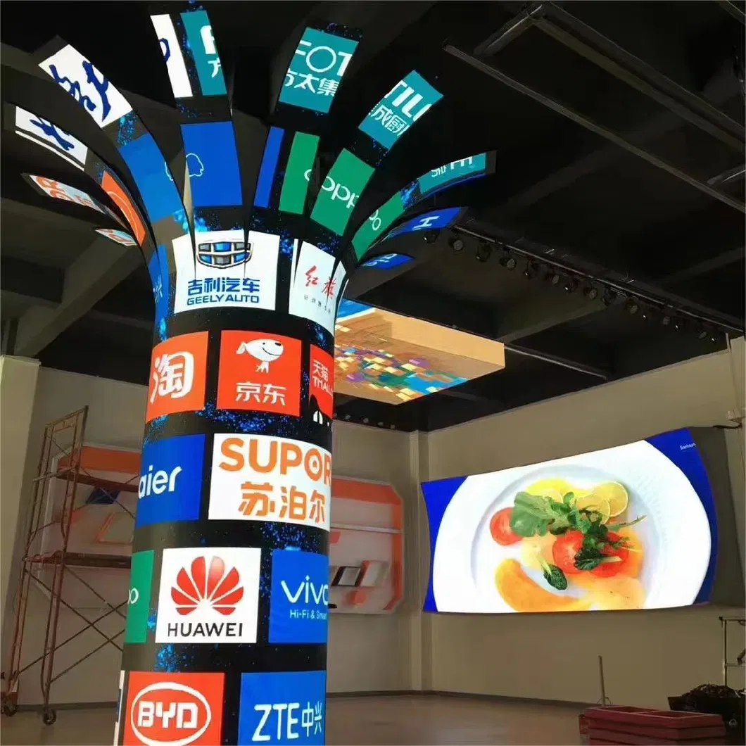 Indoor Flexible LED Video Display Soft Module LED Advertising Display