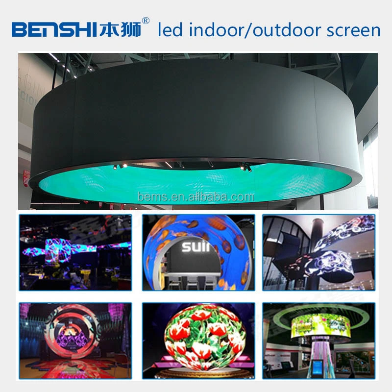 LED Panel Advertising Screen Huidu Android Media P2.5 /4/5 Indoor/Outdoor Digital Signage Displays LED Display Screen Video Wall