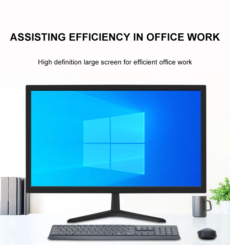 24 Inch LED Monitor Display Wide Screen LCD Monitor for Computer