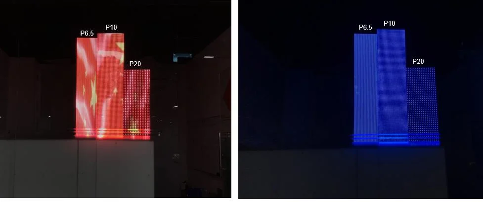 OEM Over 4500CD/Sqm High Brightness P4 Crystal LED Screen for Building Glass Wall