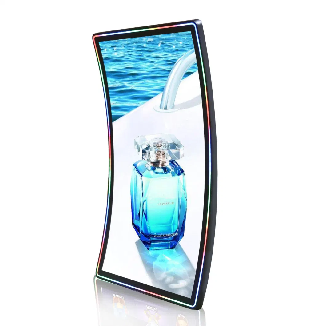 55 Inch Ultra Thin 300nit 3840X2160 Resolution Curved Monitor Touch Screen