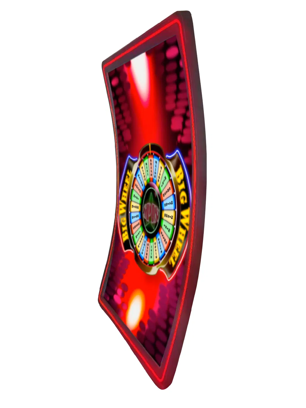 43 Inch Customized Casinocurved Touch Screen with LED Stripe Bezel for Gaming