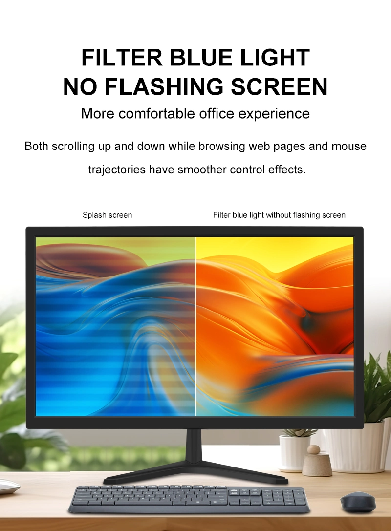 24 Inch LED Monitor Display Wide Screen LCD Monitor for Computer