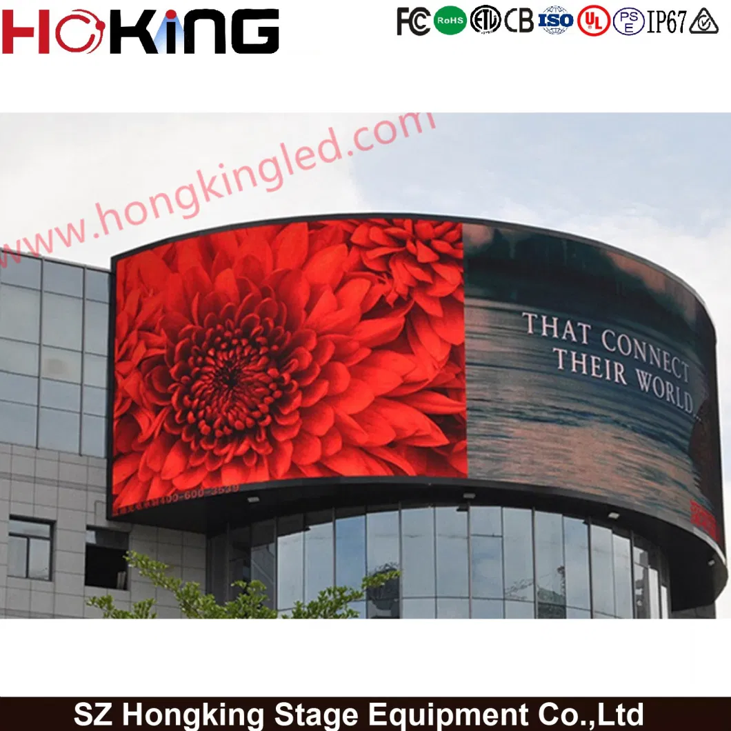 Outdoor High Brightness LED Display Screen Panel 3D Billboard for Advertising