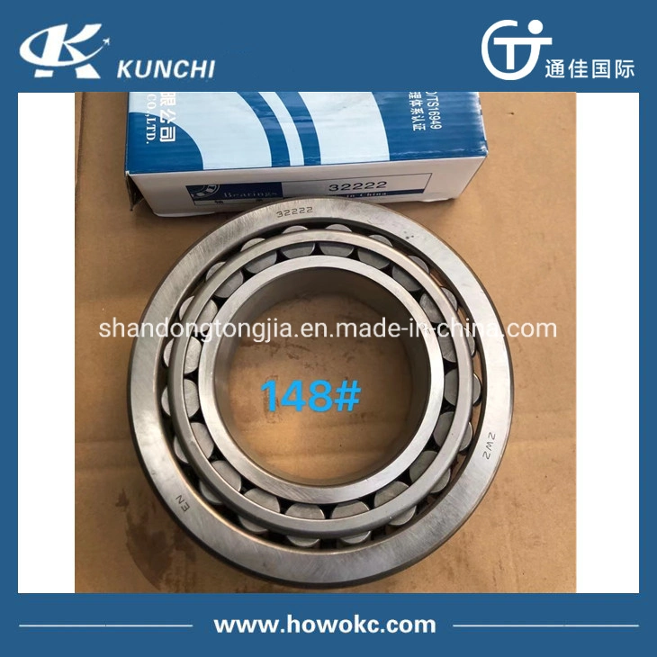 Sinotruk HOWO Truck Parts High Precision 32222 Taper Roller Bearing Taper Sleeve Self Centering Roller Bearing