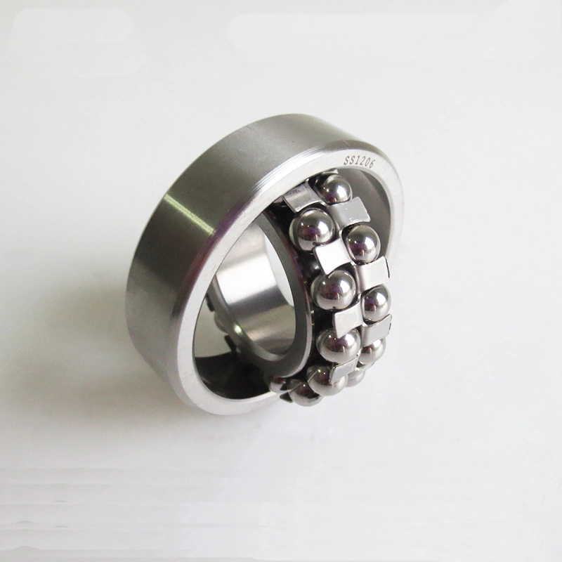 Single Row Double Row Brass/Steel/Nylon Cage Self-Aligning Ball Bearing 1206/1207/1208