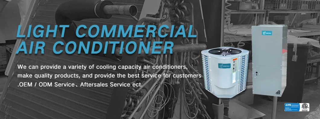 Zero Brand Ceiling Mounted Industrial Top Discharge Residential Cassette Central Condensing HVAC Air Handler Unit