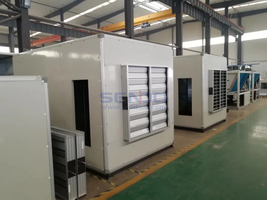 Horizontal Type Central Air Conditioning Ahu Air Handling Unit