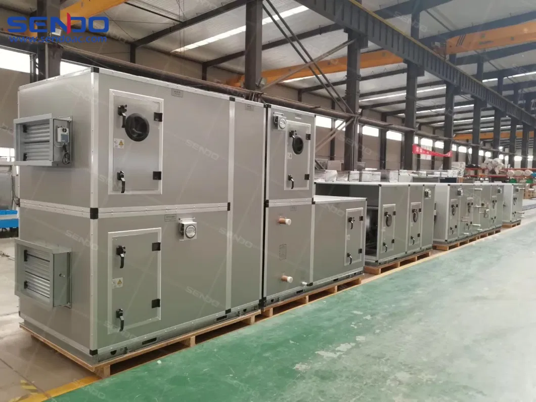 Horizontal Type Central Air Conditioning Ahu Air Handling Unit