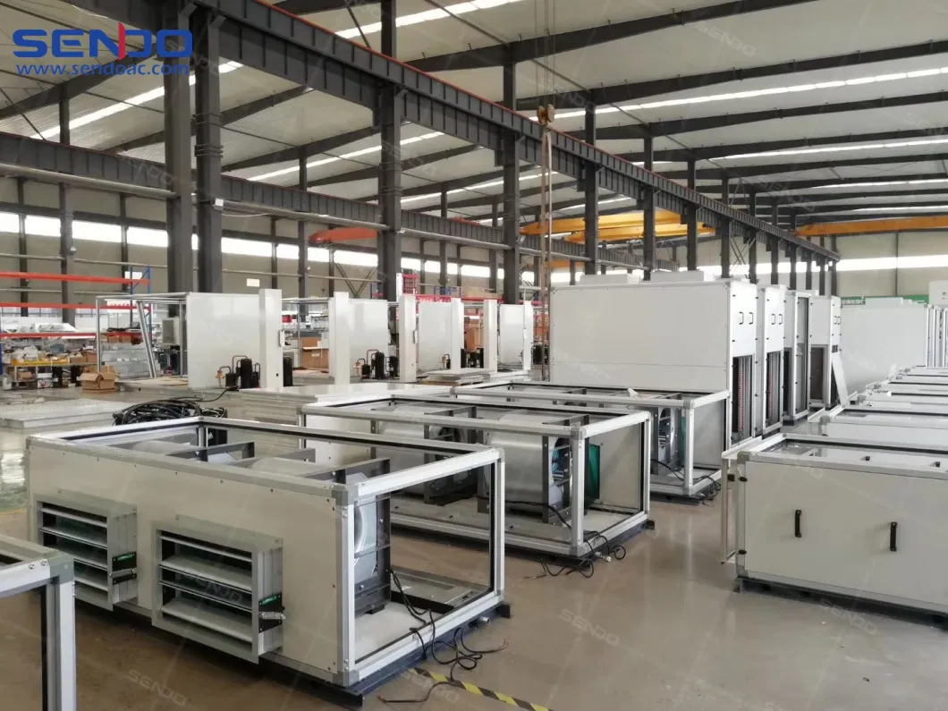 Horizontal Type Central Air Conditioning Ahu Air Handling Unit