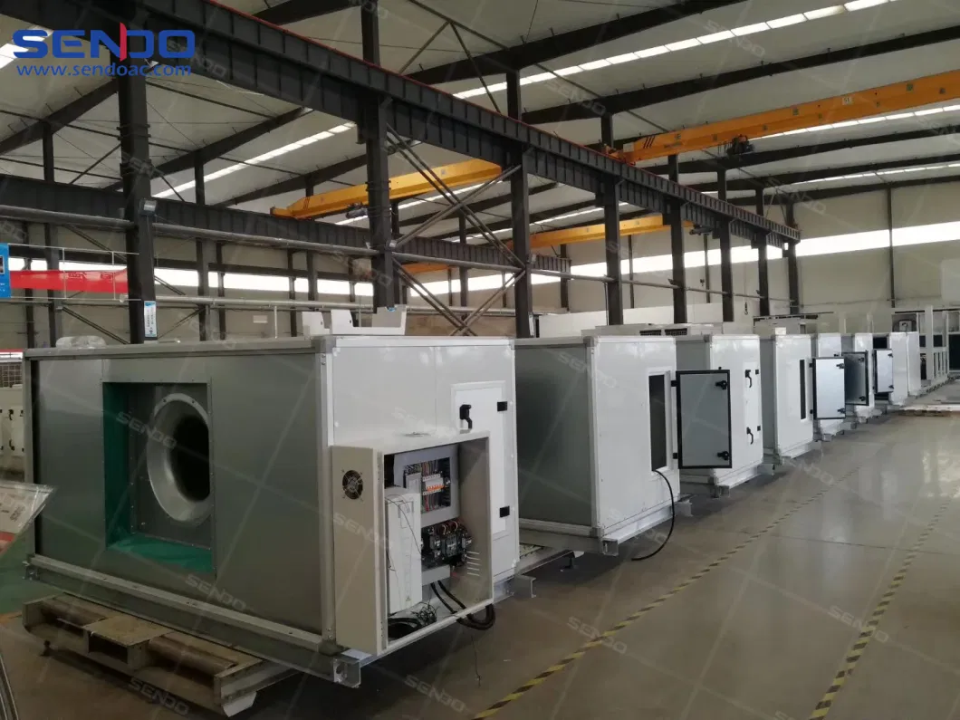 Horizontal Type Central Air Conditioning Ahu Air Handling Unit