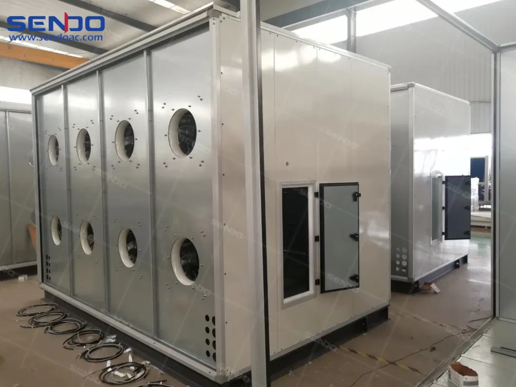 Horizontal Type Central Air Conditioning Ahu Air Handling Unit