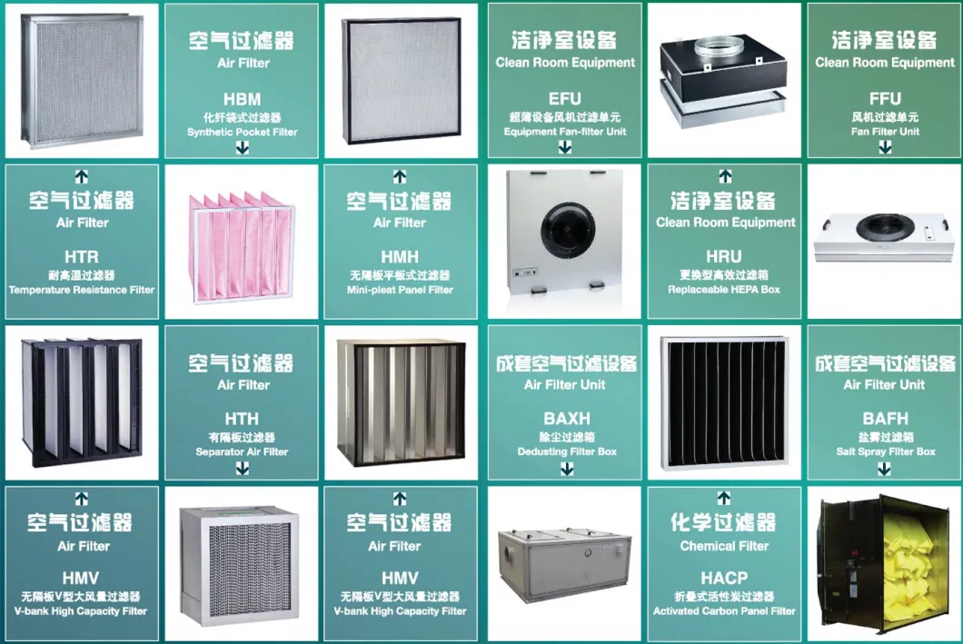 Hot Selling Air Filter Carbon Filter Installing Frame Unit for Centralized Ventilation or Central Air Conditioning System