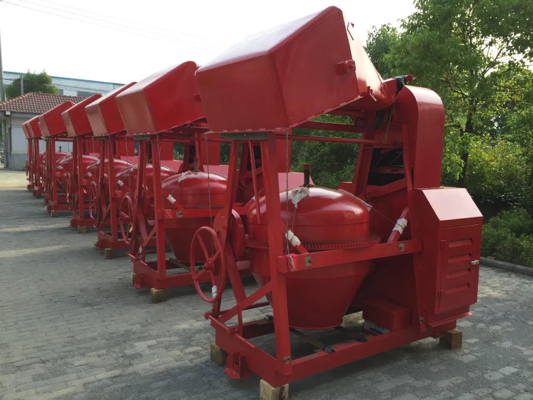 Self-Loading Concrete Mixer with Elevator and Winch